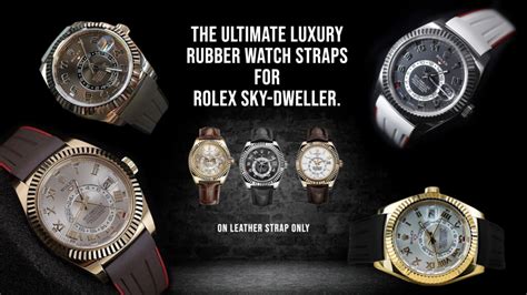 after market straps for rolex sky dweller|4 Replacement Bands for the Rolex Sky.